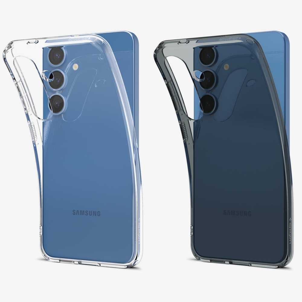 Spigen Bundle Liquid Crystal Cases S25 Crystal Quartz & Space Crystal
